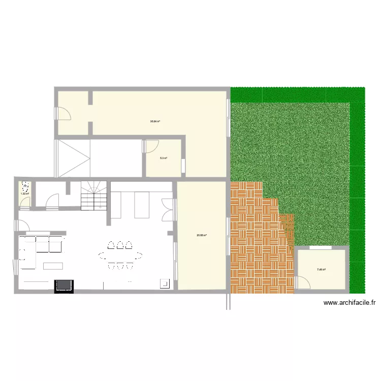 Plan RDV Hoymille termin&eacute;. Plan de 