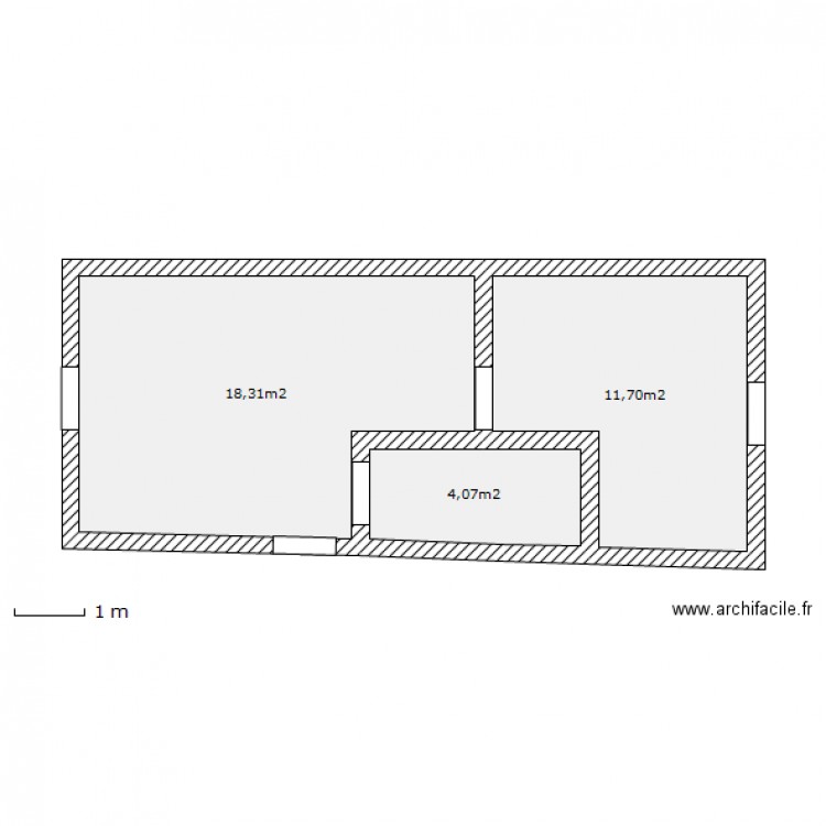 chantier 1. Plan de 0 pièce et 0 m2