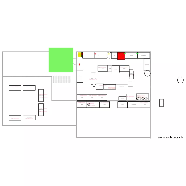 CUISINE FESTIVENT 2018. Plan de 