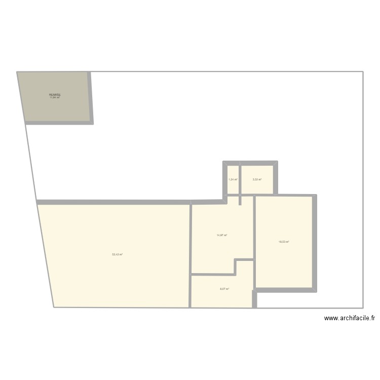 MaisonAntony. Plan de 0 pièce et 0 m2