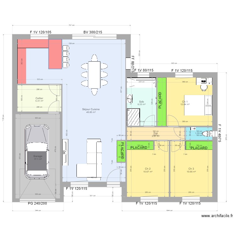 DUBUISSON. Plan de 0 pièce et 0 m2