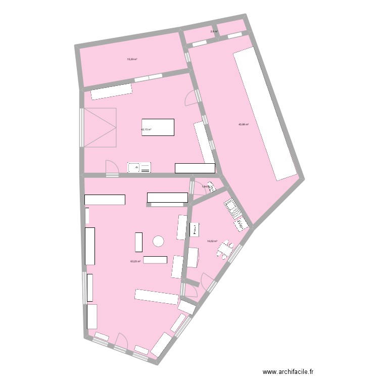 PLAN DU DOSSIER. Plan de 0 pièce et 0 m2