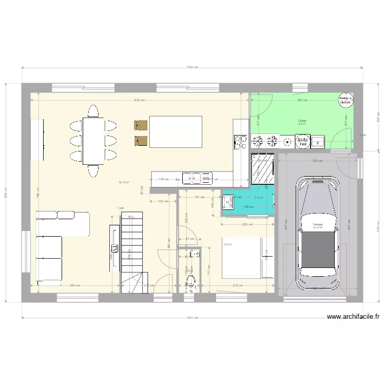 DELELIS PETIT. Plan de 