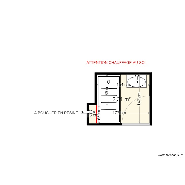 LHEUREUX CORINNE . Plan de 0 pièce et 0 m2