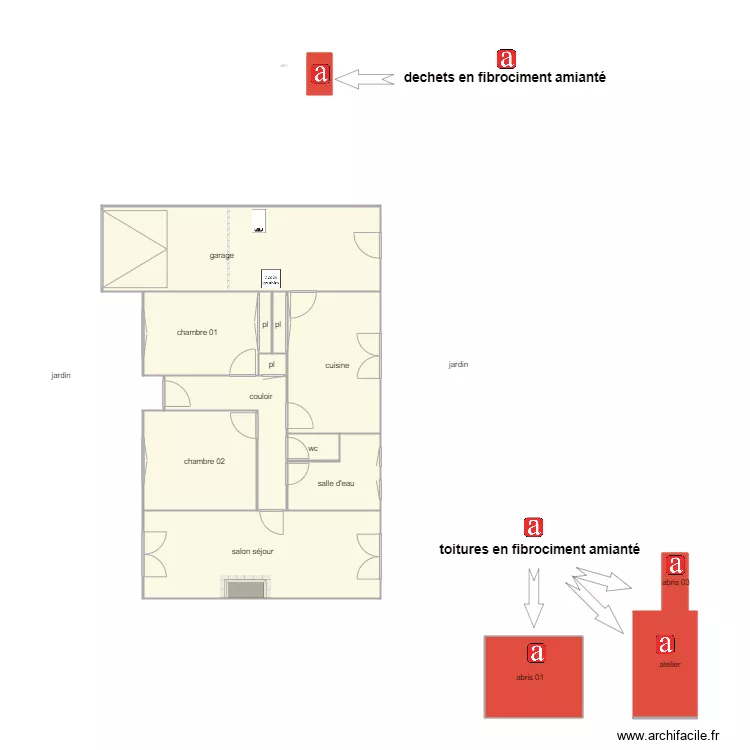 floret dubois am. Plan de 