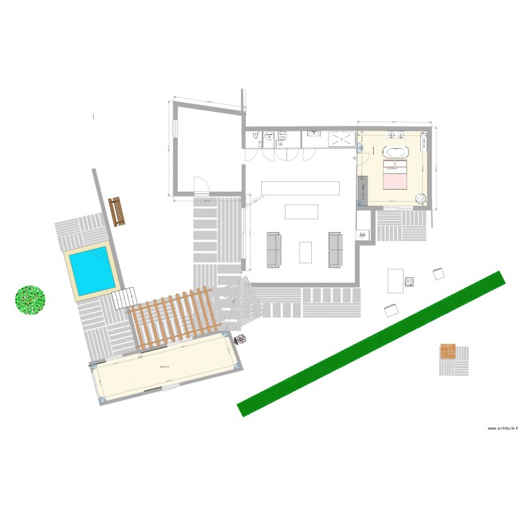 LOUISIERE PLUS SPA. Plan de 0 pièce et 0 m2