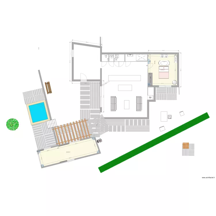 LOUISIERE PLUS SPA. Plan de 