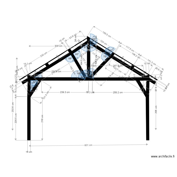 FERME. Plan de 0 pièce et 0 m2
