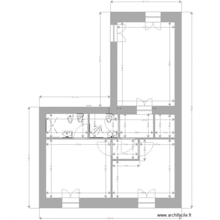 numero 6. Plan de 0 pièce et 0 m2