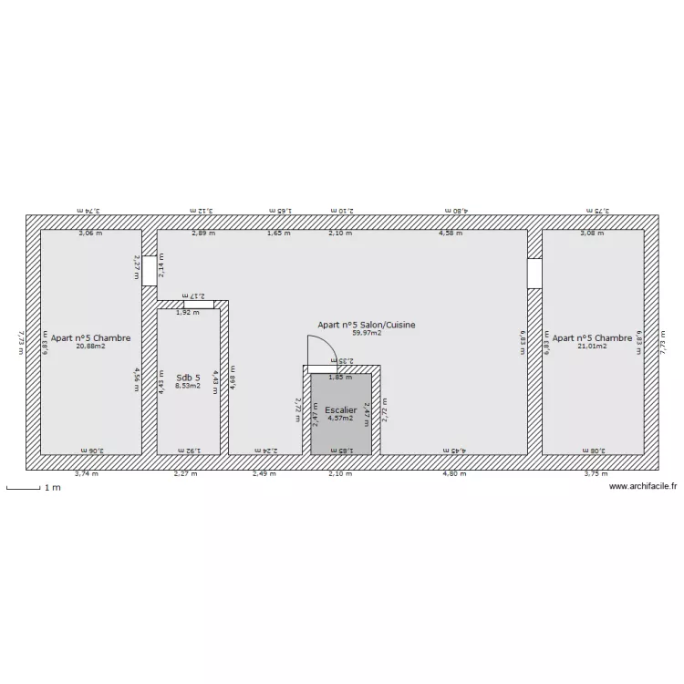 2 éme étage. Plan de 2 éme étage. Plan de