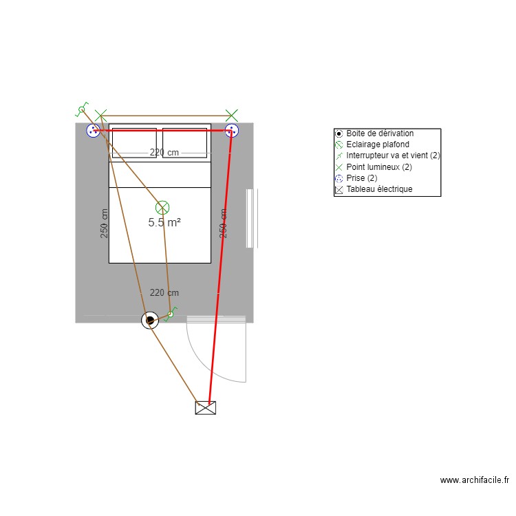 LIT ET MIXE. Plan de 0 pièce et 0 m2