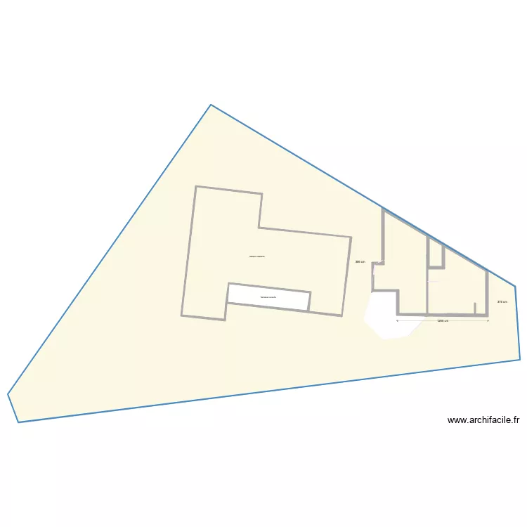 EXISTANT et PROJET. Plan de EXISTANT et PROJET. Plan de