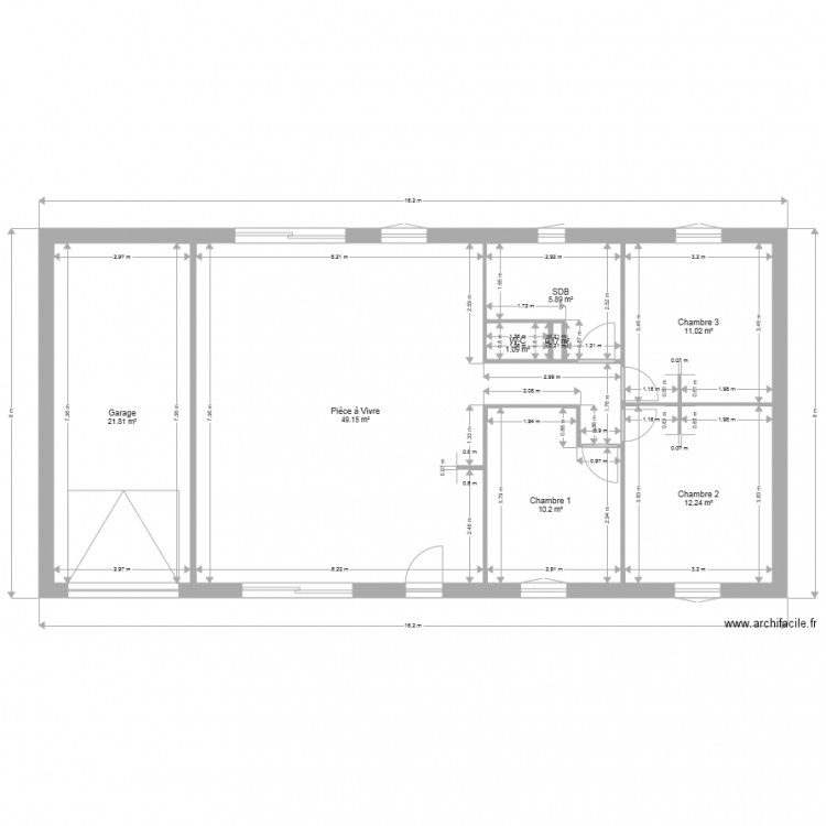 CREAMANDE 3 90 . Plan de 0 pièce et 0 m2