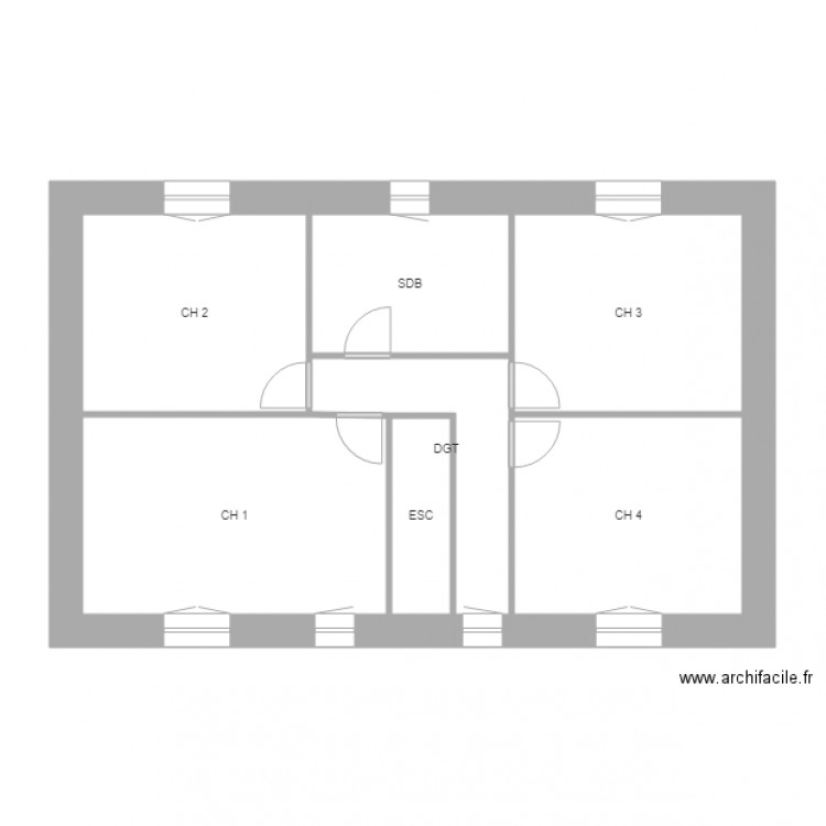 Delphi 13 étage. Plan de 0 pièce et 0 m2