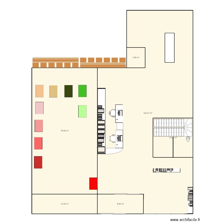 biblioval. Plan de 0 pièce et 0 m2