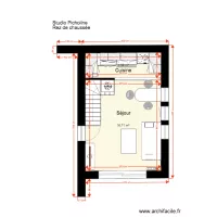 Studio Picholine Rez de chauss&eacute;e 1