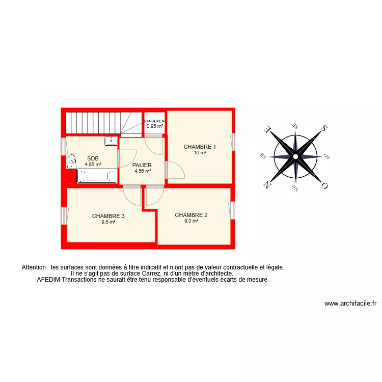 BI 6267 ETAGE 2. Plan de 