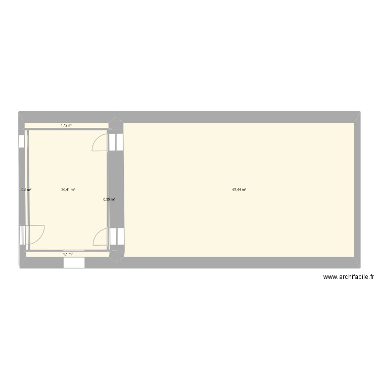 MAISON DE FAMILLE EXISTANT. Plan de 0 pièce et 0 m2