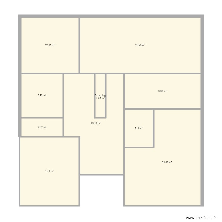 ROUX Josiane. Plan de 0 pièce et 0 m2