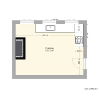 PLAN CUISINE STUDIO BASTIEN