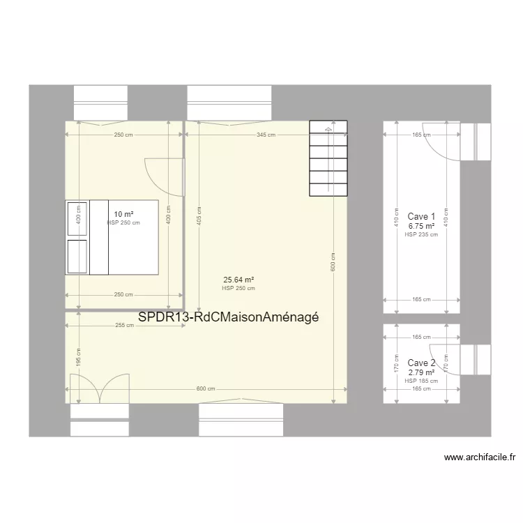 SPDR13-RdC_Am&eacute;nag&eacute;-Maison_2. Plan de 