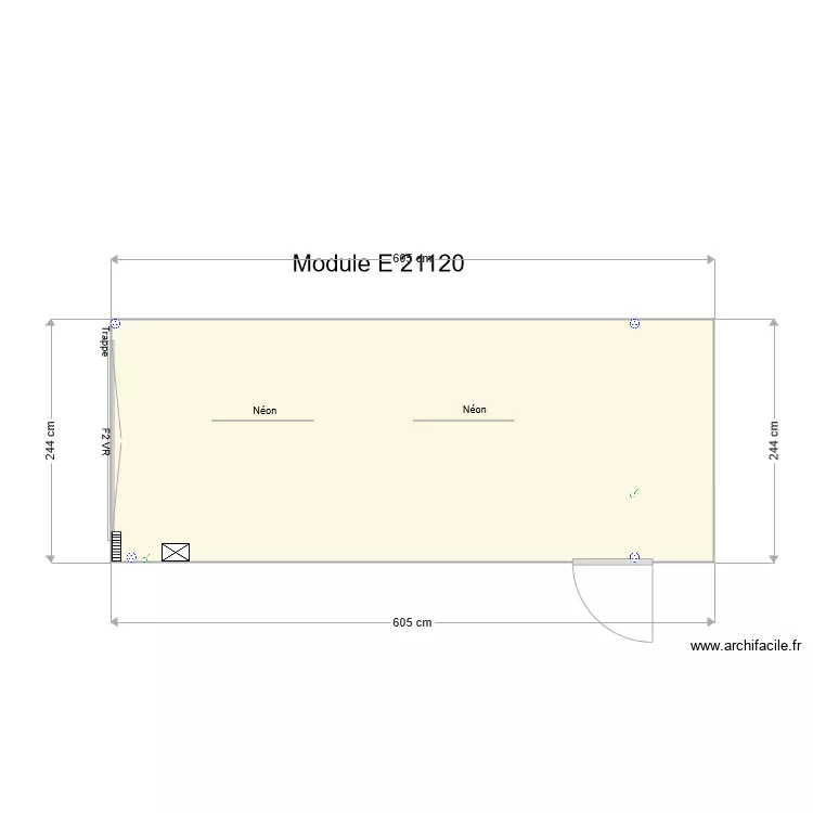 Module E 21120. Plan de 