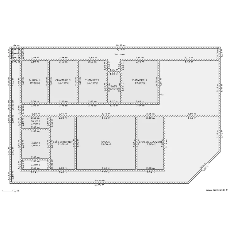 mazhouse. Plan de 
