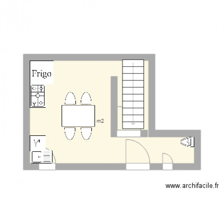 rdc. Plan de 0 pièce et 0 m2