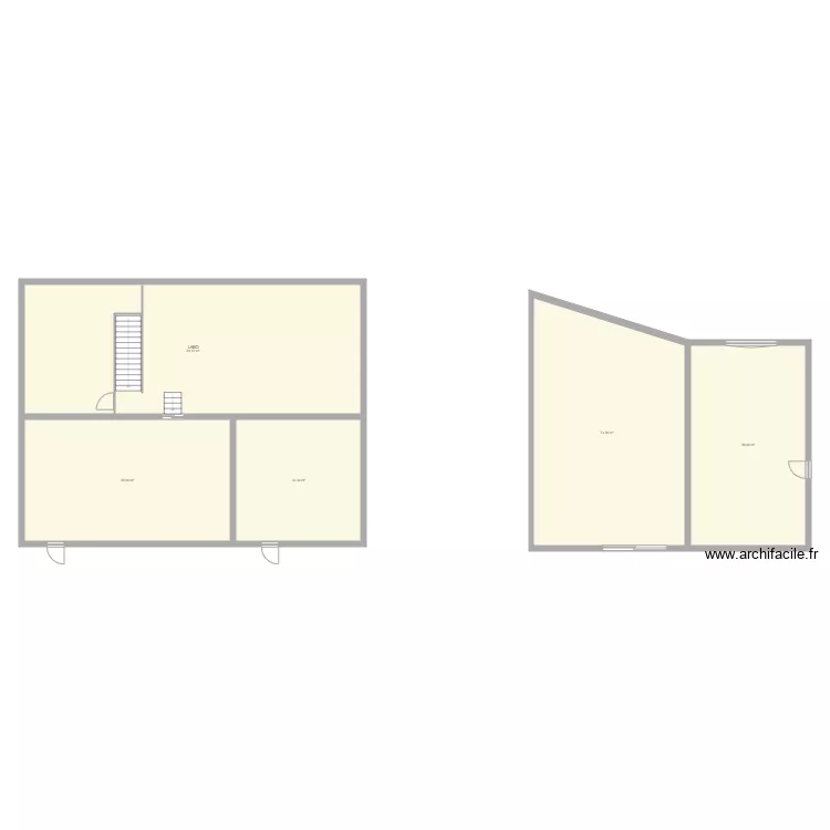 bureaux picking. Plan de 