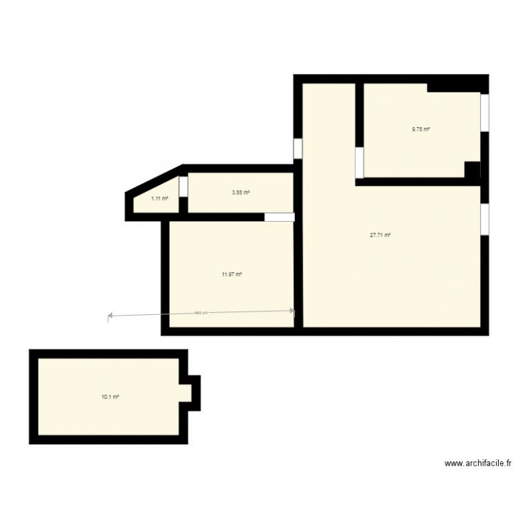 KQ BOUCHERIE. Plan de 0 pièce et 0 m2