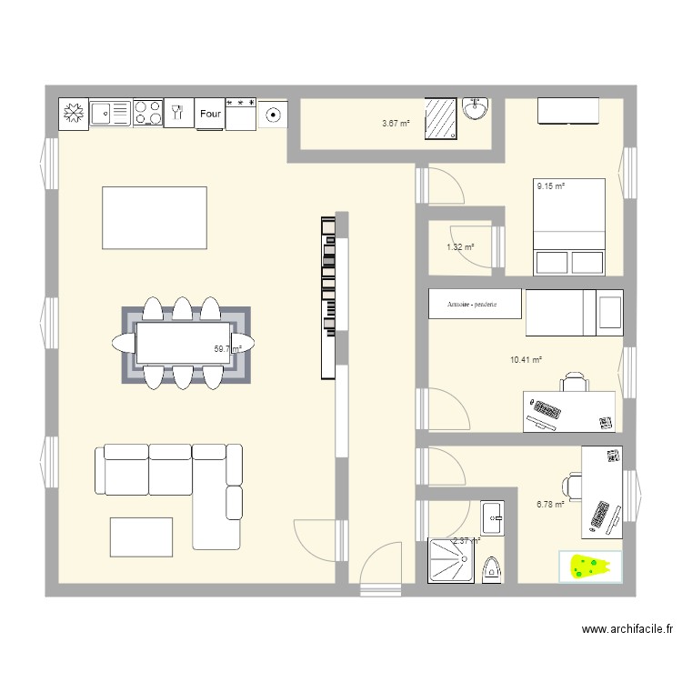 fontenay nouveau. Plan de 0 pièce et 0 m2