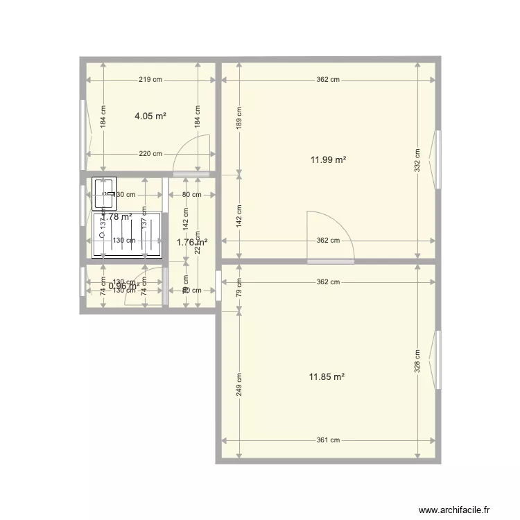 61 MOLIERE 94200 IVRY 1ER APRES. Plan de 61 MOLIERE 94200 IVRY 1ER APRES. Plan de