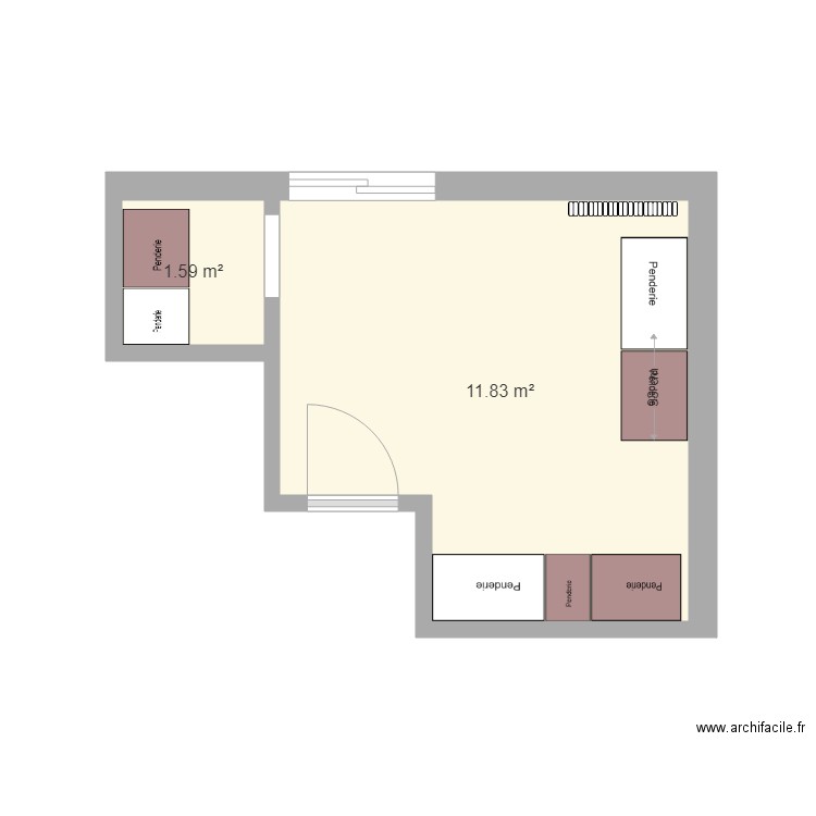 lafourcade dressing 2. Plan de 0 pièce et 0 m2