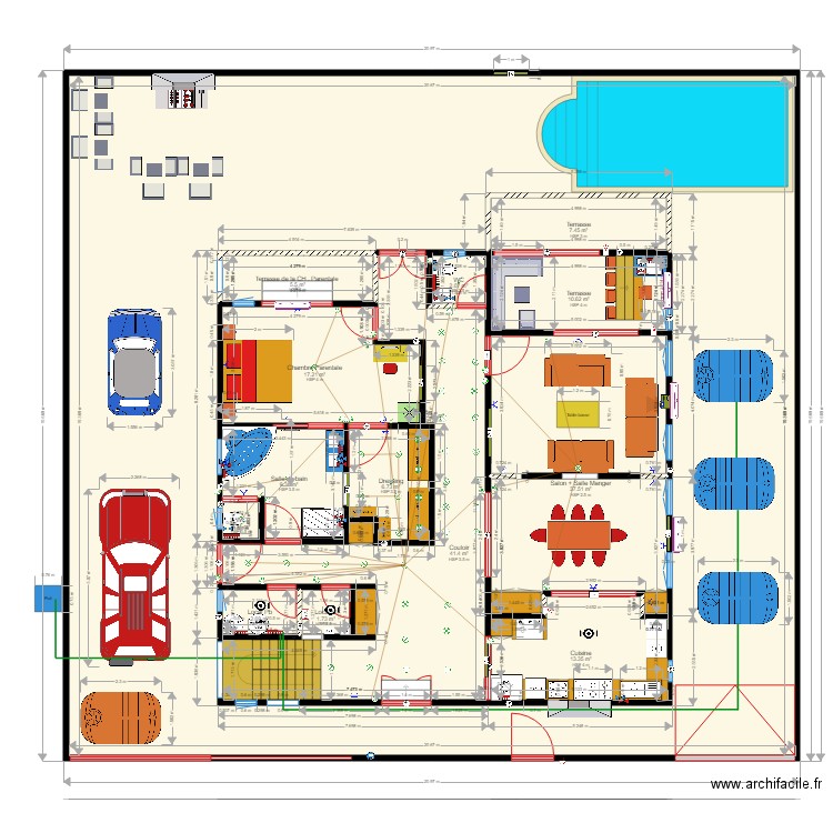 NEW PROJECT OF BUINDING modif. Plan de 0 pièce et 0 m2