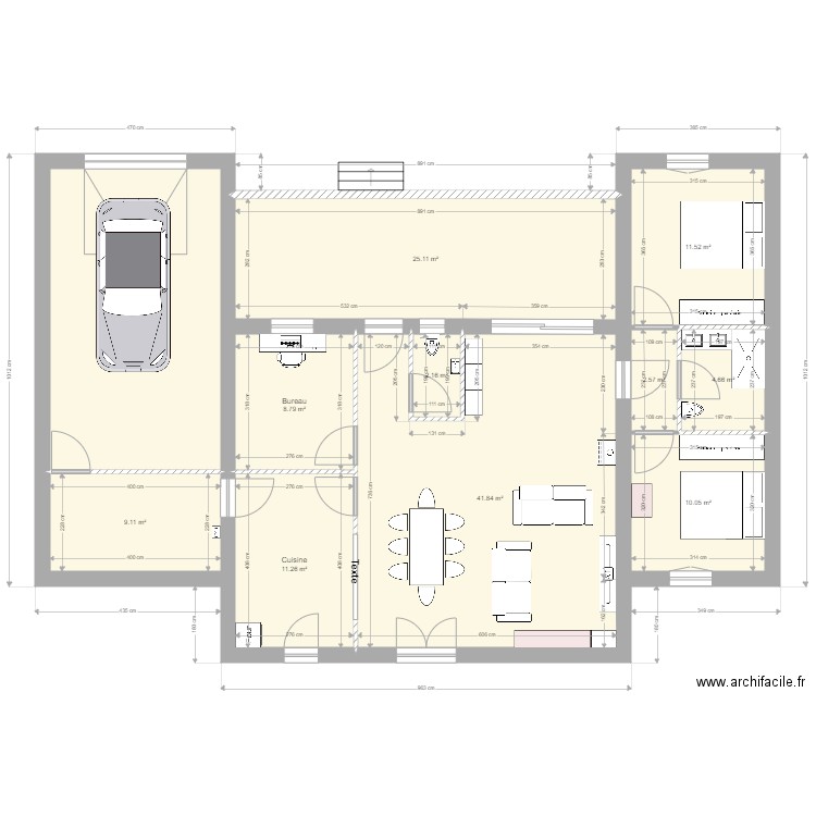 Projet 14. Plan de 0 pièce et 0 m2