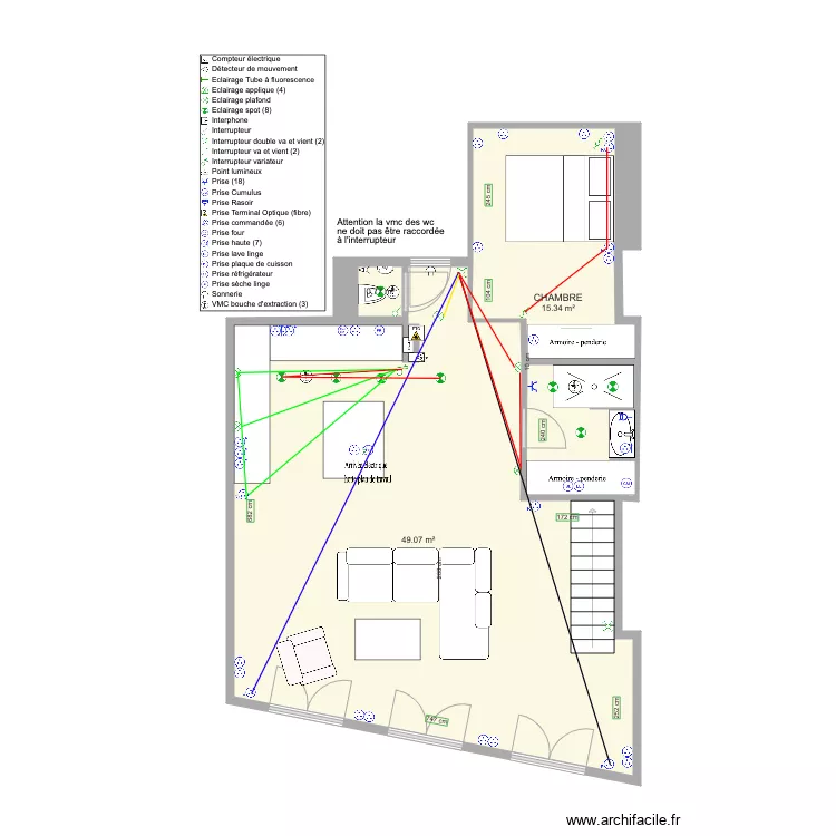 LEROI plan &eacute;lec. Plan de 