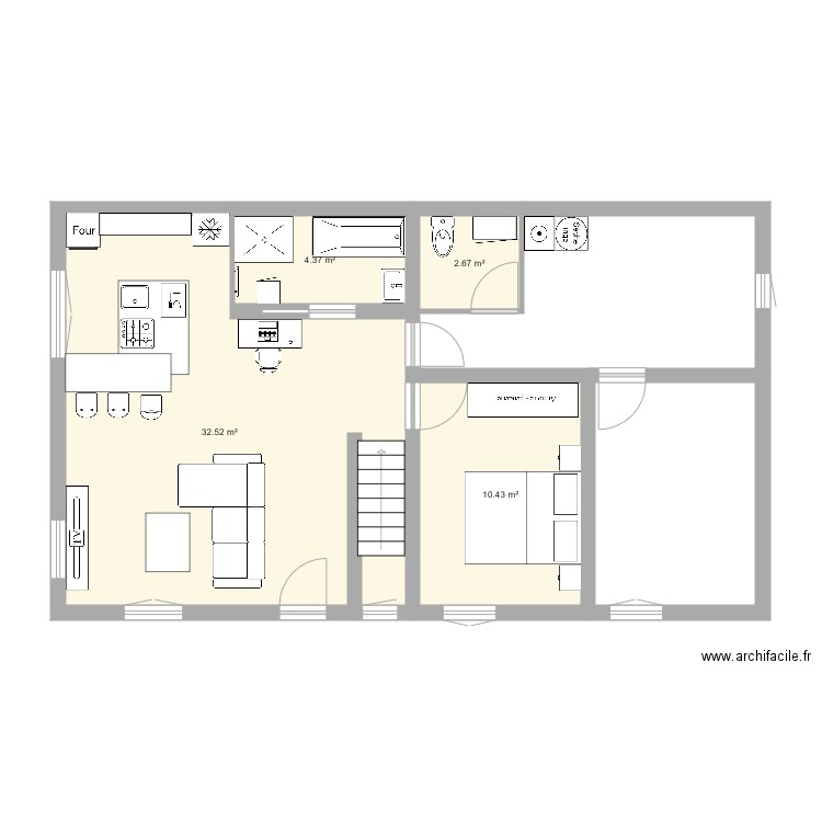 plan maison 2. Plan de 0 pièce et 0 m2