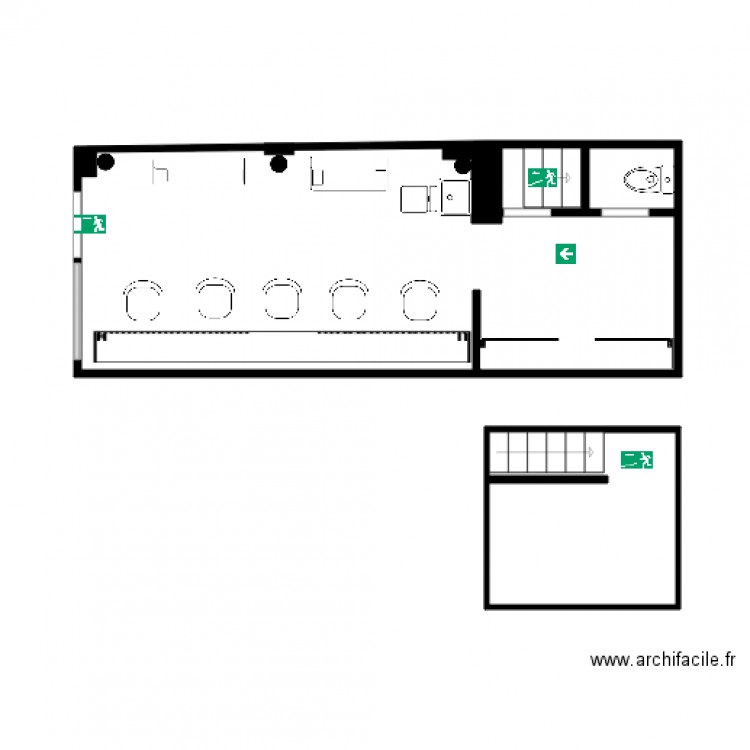 coiffure 10E . Plan de 0 pièce et 0 m2