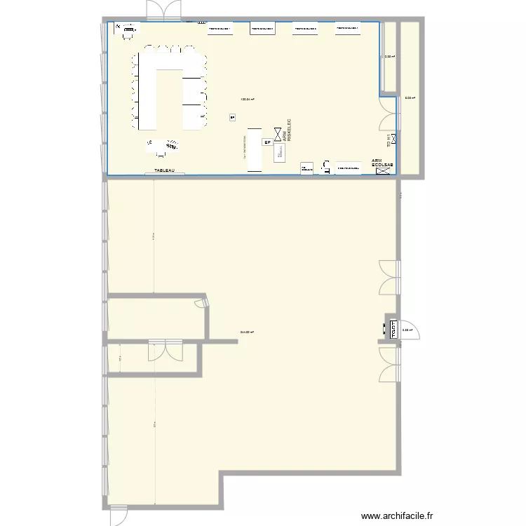 Atelier MELEC SN EN COURS. Plan de 