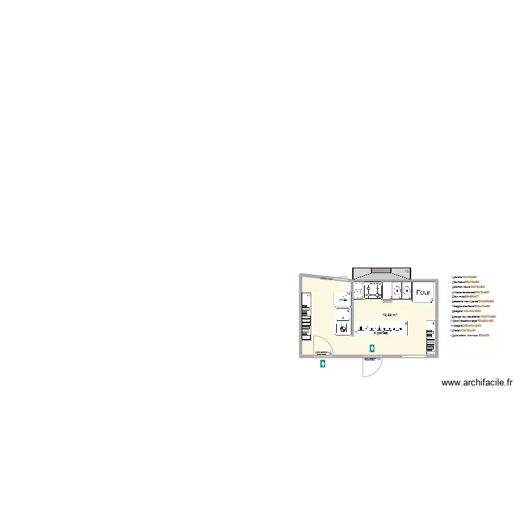 garage Maubeuge 1. Plan de 