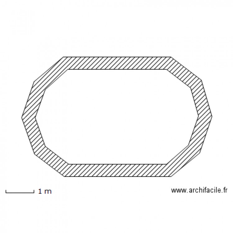 piscine. Plan de 0 pièce et 0 m2