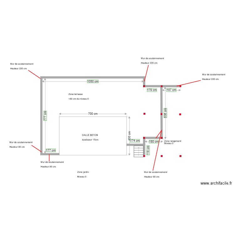 appenti. Plan de 0 pièce et 0 m2