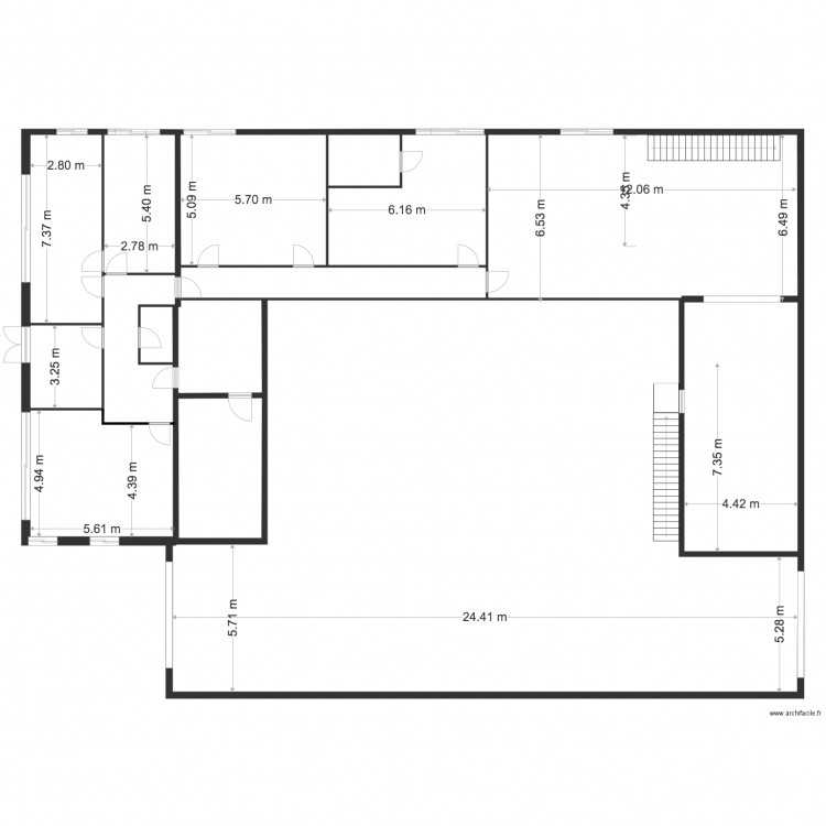 WNT ST OUEN V6 etage. Plan de 0 pièce et 0 m2