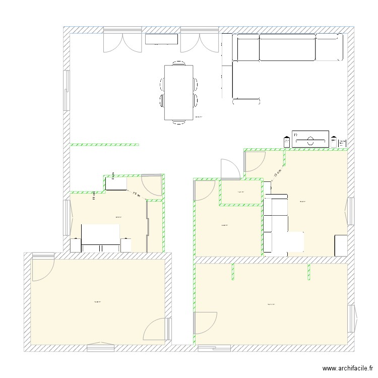 plan meublé 28 07. Plan de 0 pièce et 0 m2