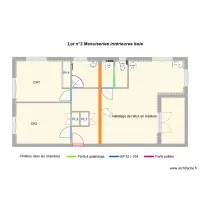  LGT NICOLIER Lot n&deg;3 Menuiseries int&eacute;rieures bois