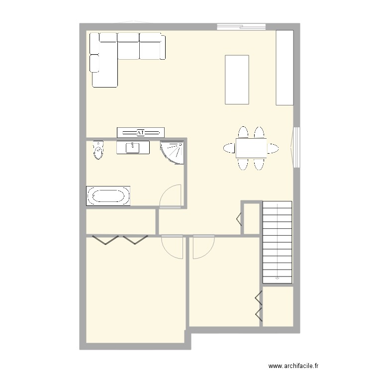 27x40. Plan de 0 pièce et 0 m2