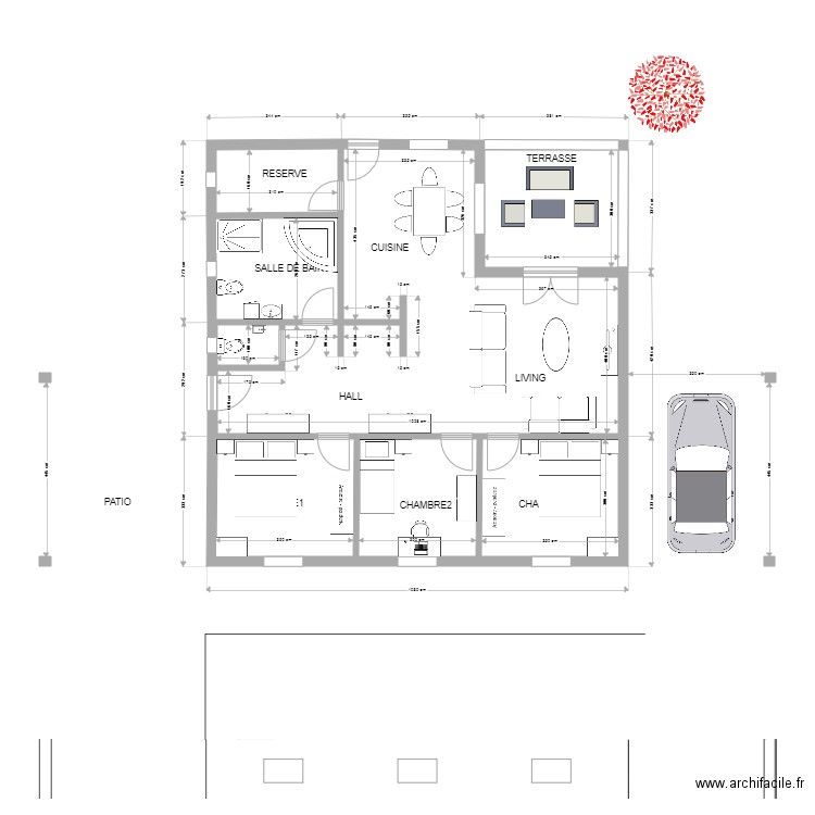 Szilvia. Plan de 0 pièce et 0 m2