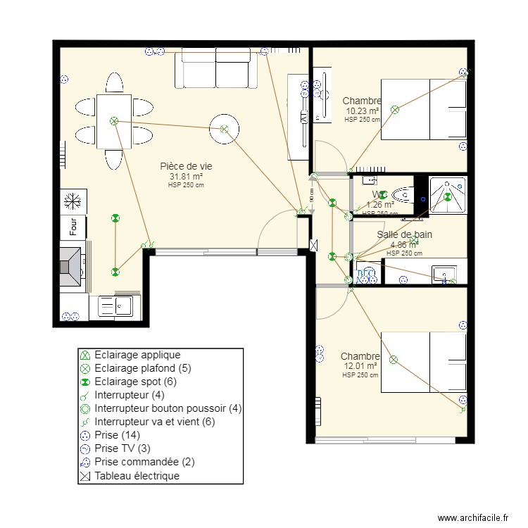 Le 136 OLIVEIRA V1. Plan de 0 pièce et 0 m2