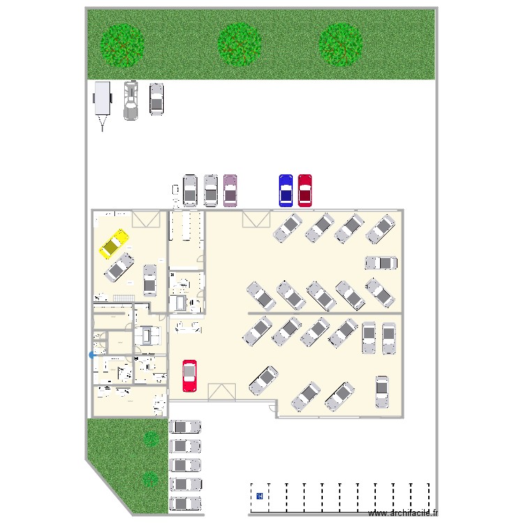 FAST CLUB CAM. Plan de 0 pièce et 0 m2