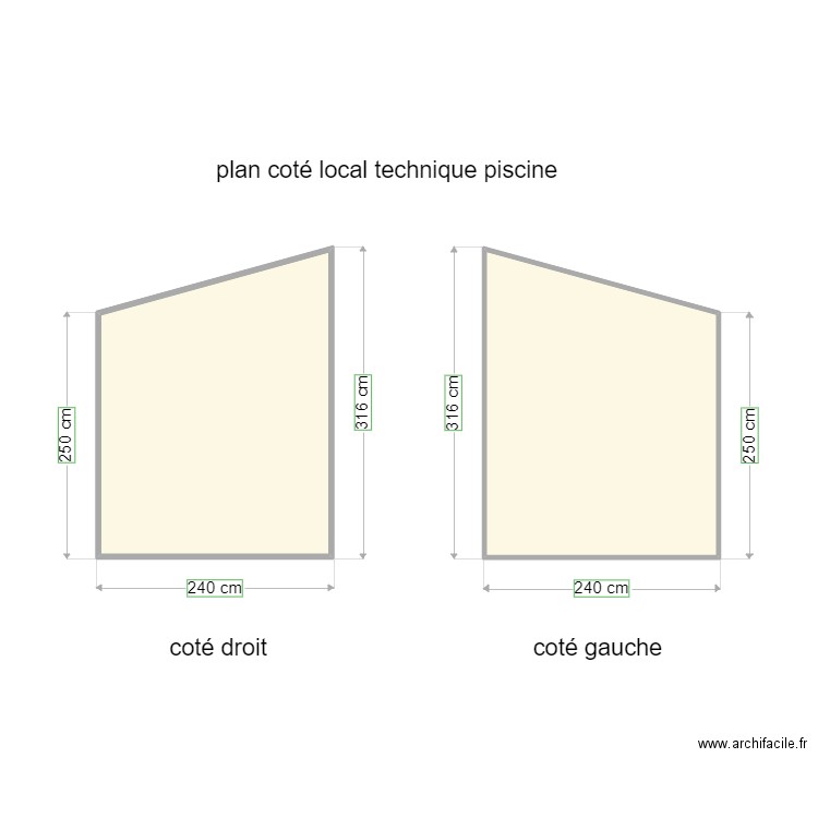 local technique 2. Plan de 0 pièce et 0 m2